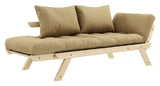 Bebop sofa seng, furu/beige