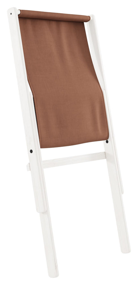 Boogie Lounge Chair, Clay Brown/White