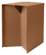 EDO Side Table 36x29, Brown Carton