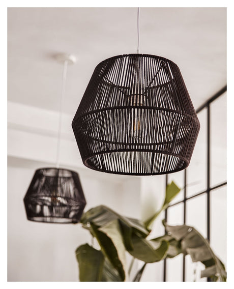 Cantia Lampshade, Ø36.5, svart bomull