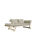 Bebop sofa seng, lin/natur