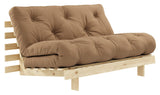 Røtter 140 sofa seng, mocca/natur