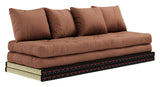 Chico Futon Sofa w. Tatami matter, leirbrun