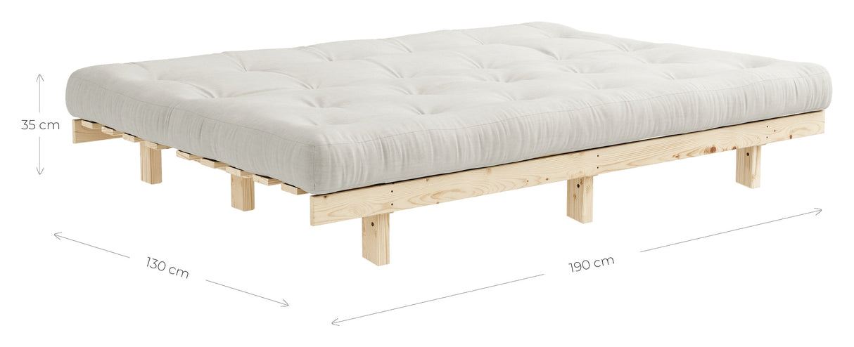 Karup Design magert sofa seng, lin