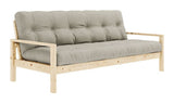 Knottesofa, lakkert furu, lin