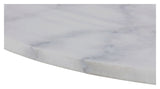 Cadiz spisebord Ø110, White Guangxi Marble