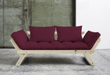 Bebop Sofa Bed Bordeaux/Nature