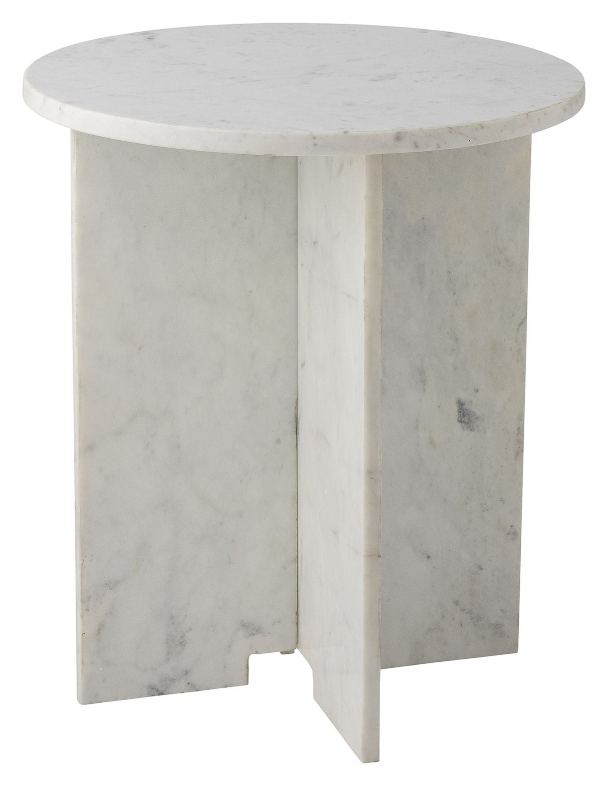 Bloomingville Jasmia Sideboard, White, Marble, Ø46