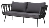 Bloomingville Pavone lounge sofa, svart 