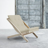 Boogie Lounge Chair, Beige/Nature