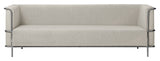 Modernistiske 3-personer. Sofa, beige Bouclé