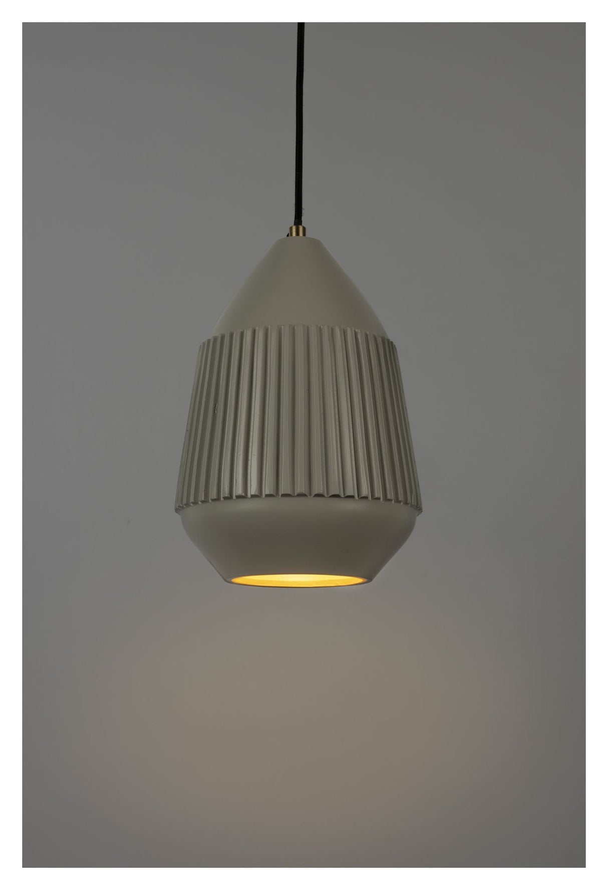 Aysa Pendant Luminaire Ø20, Beige aluminium