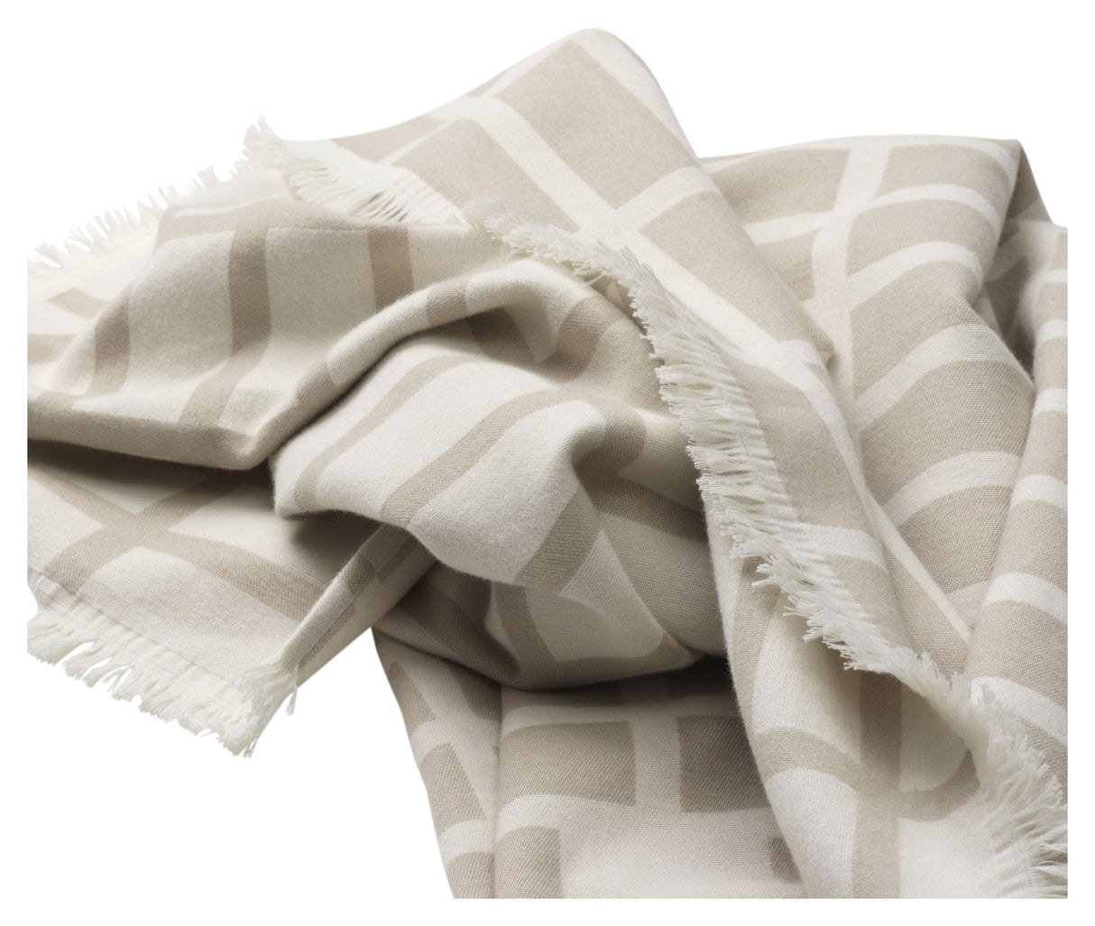 Samtidig plaid beige