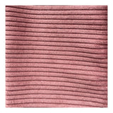 Grip sofabed, brun lakkert furu, sorbet rosa fløyel