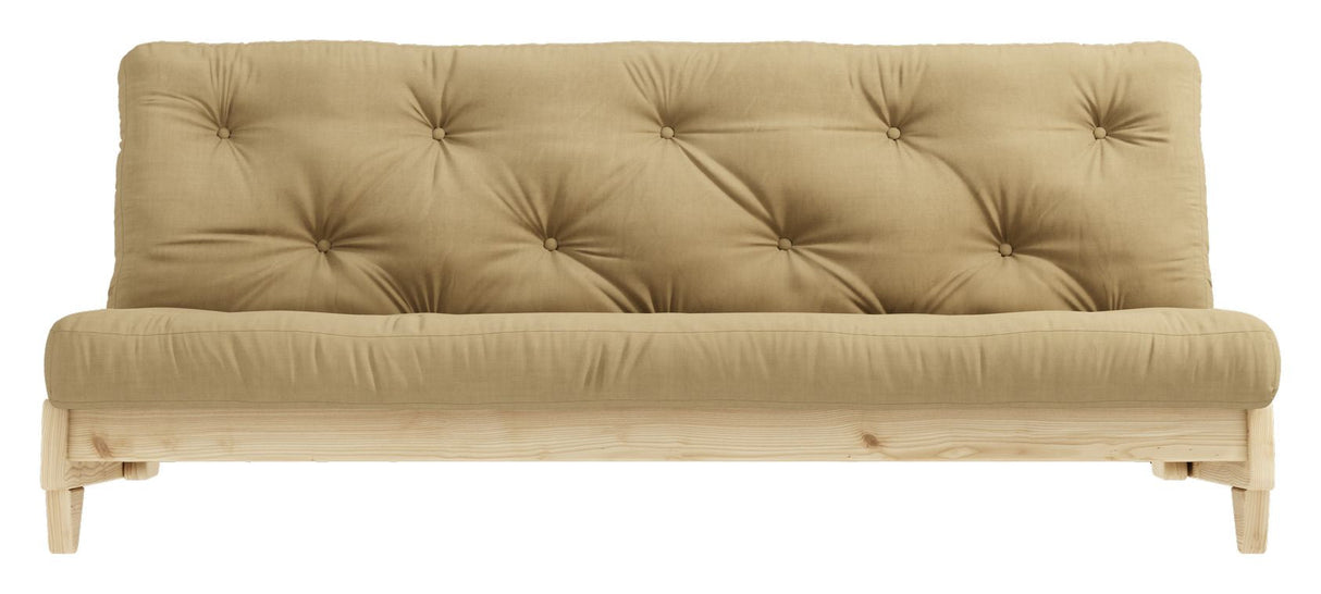 Fersk sofa seng, furu/beige