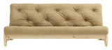 Fersk sofa seng, furu/beige