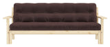 Slapp av sofa seng 190x100, brun