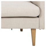 Milly, 2-pers. Chaise Longue, til høyre - beige