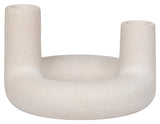 Candlestick, Ø13, beige