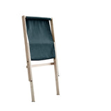 Boogie Lounge Chair, Petroleum Blue/Nature