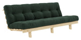 Magre sofa seng, furu/tang fløyel