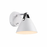 dftp stropp 15 vegglampe, hvit