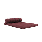 Spenne-up futon sofa, Bordeaux