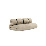 Spenne ut futon sofa, beige