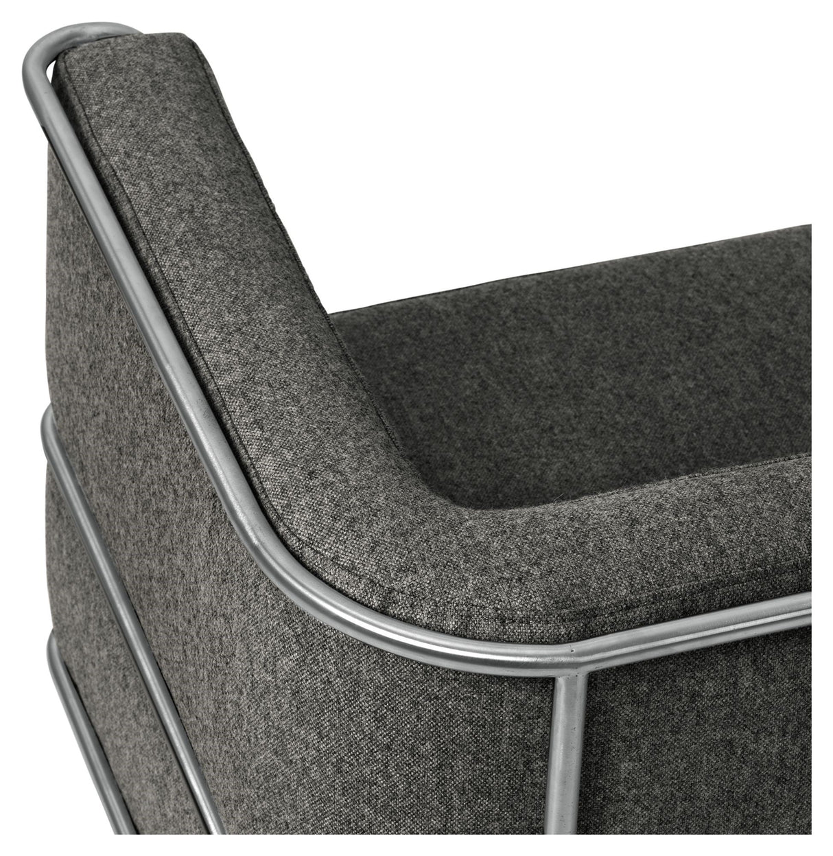 Modernistisk salongstol, merke Gray Wool