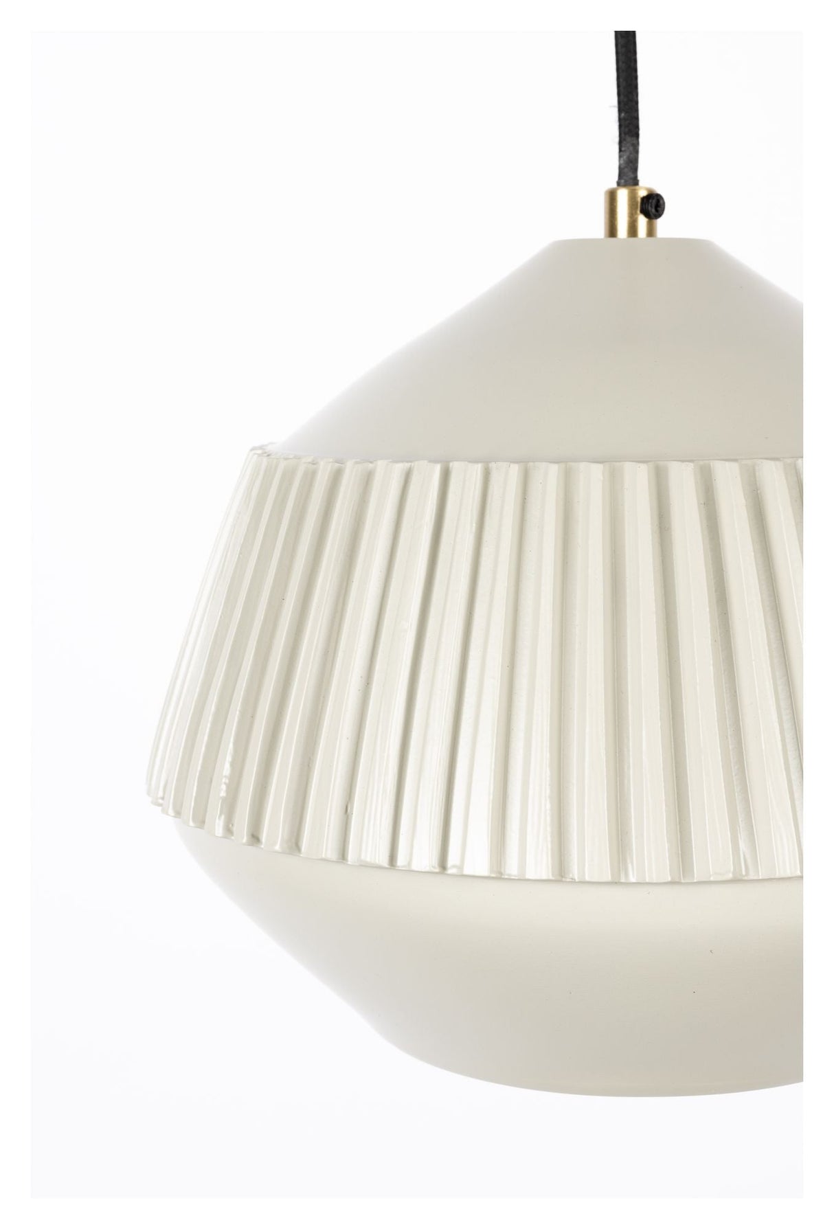 Aysa Pendant Luminaire Ø26, Beige aluminium