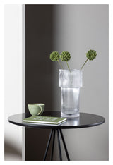 Bistro Bar Table Ø60, Black, MDF med finér