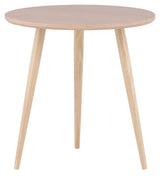 Askim Side Table Ø48 - Hvit vasket