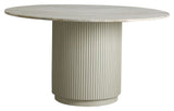 Nordal Erie spisebord - White Marble Top, Ø140