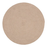 Rodhe teppe, beige, ø150