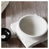 Lacuna Shape Bowl, Sandstone