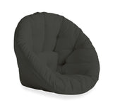 Nido Out Futon Chair, Dark Grey