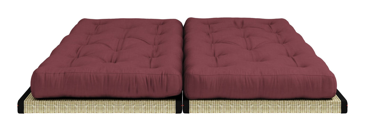 Chico Futon Sofa, Bordeaux w. Tatami -matter