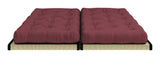 Chico Futon Sofa, Bordeaux w. Tatami -matter