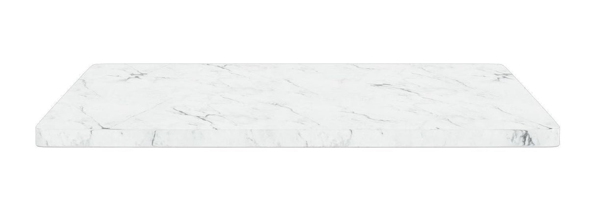 Panton Wire Top Panel, D: 38, White Marble