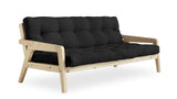 Grip sofa seng 130x200, natur/mørk grå