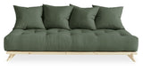 Senza Daybed, Olive Green/Nature