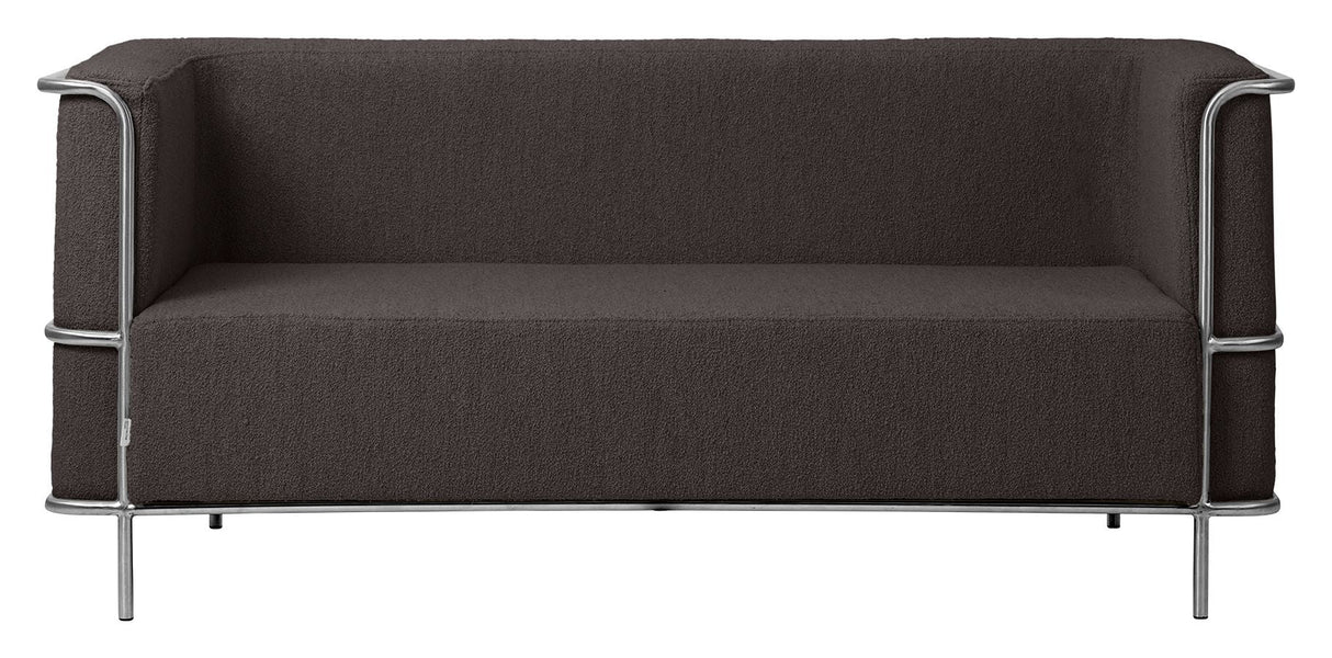 Modernistiske 2-termer. Sofa, Brown Bouclé