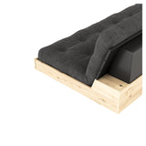 Basesofa, lin/natur