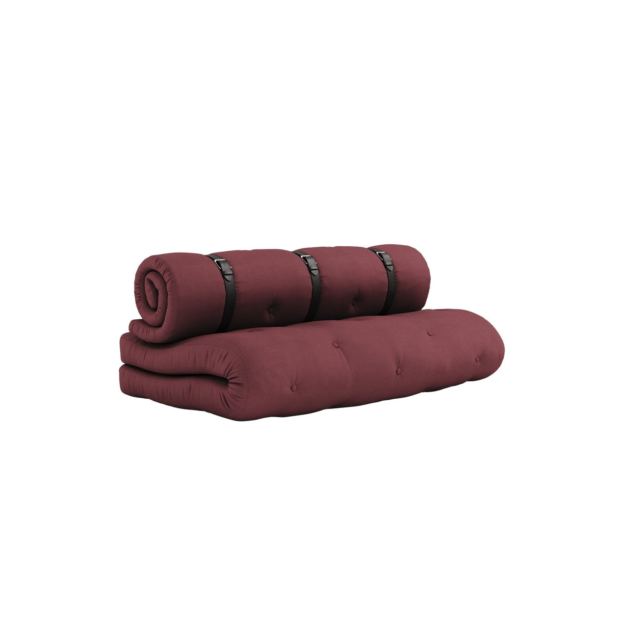 Spenne-up futon sofa, Bordeaux