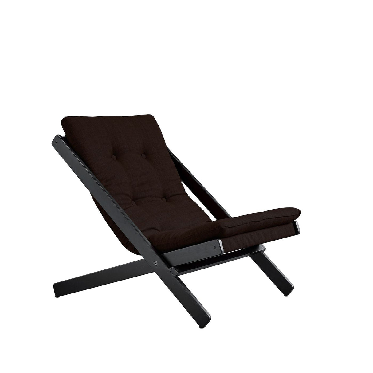 Boogie Lounge Chair, Brown/Black