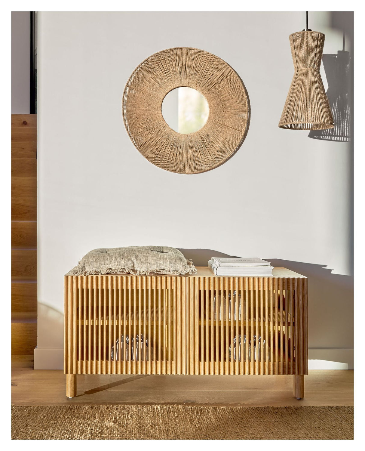 Crista Lampshade, Ø24.5, Jute