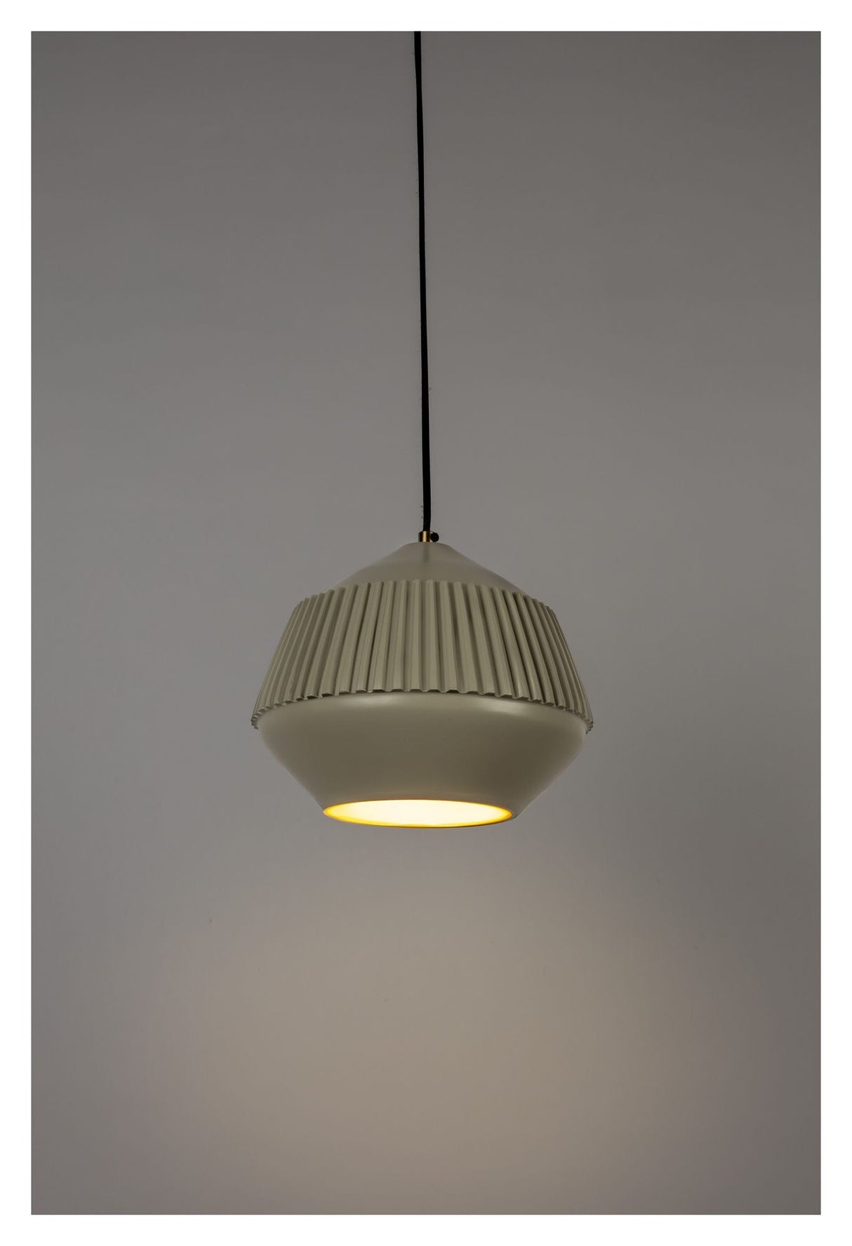 Aysa Pendant Luminaire Ø26, Beige aluminium