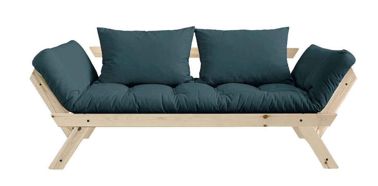 Bebop Sofa Bed, Petroleum Blue/Nature