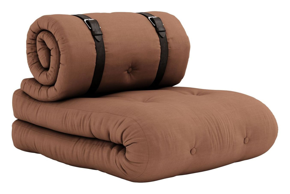 Spenne-futon-stol, Clay Brown