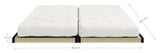 Chico Futon Sofa, offwhite w. Tatami -matter